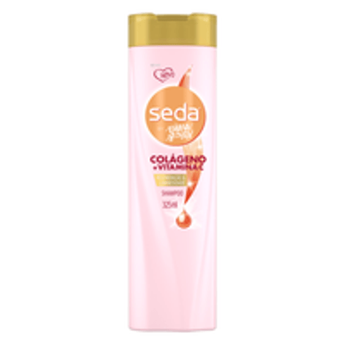 Shampoo Seda by Niina Secrets Colágeno e Vitamina C Frasco 325ml