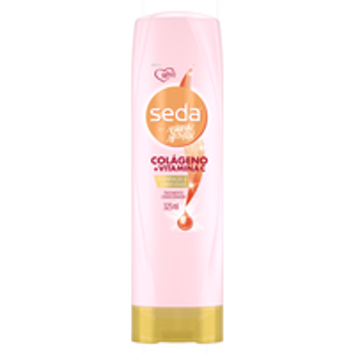 Tratamento Condicionador Seda by Niina Secrets Colágeno e Vitamina C Frasco 325ml
