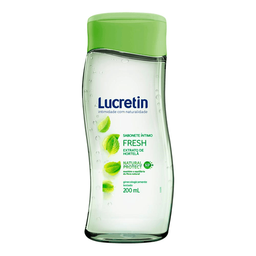 Sabonete Líquido Íntimo Fresh Lucretin Frasco 200ml