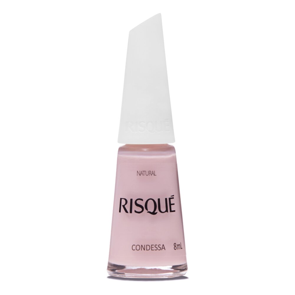 Esmalte Risqué Rosa Natural Condessa 8ml