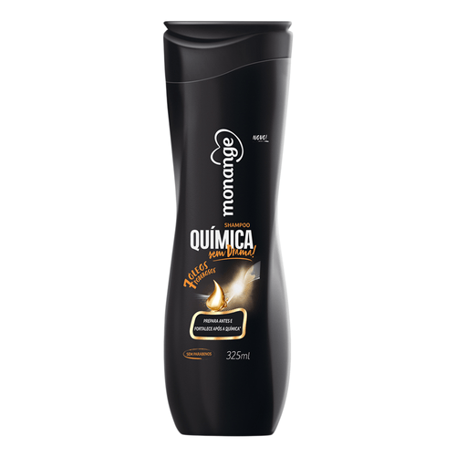 Shampoo Monange 325ml Quimica Sem Drama