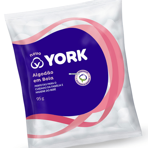 Algodão em Bolas York 95g