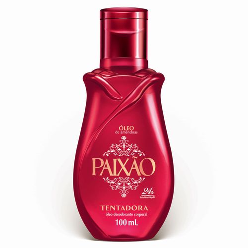 Óleo Deo Corporal Tentadora Ameixa Rubi com Óleo de Amêndoas 24h Paixão Frasco 100ml