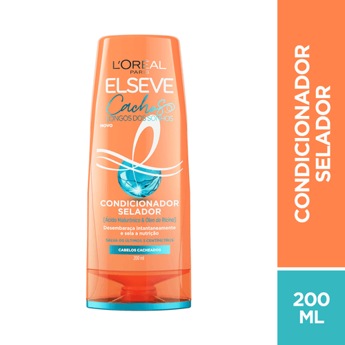 Condicionador Elseve Cachos Dos Sonhos, 200Ml