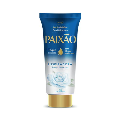 Loção para as Mãos Deo-Hidratante Inspiradora Paixão Bisnaga 75g