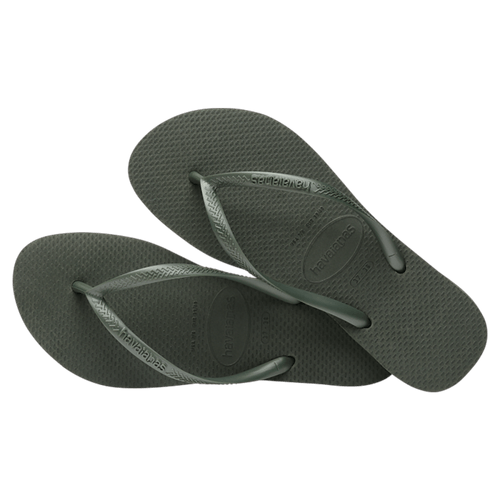 Chinelo Verde Olive Slim Havaianas n° 39/40