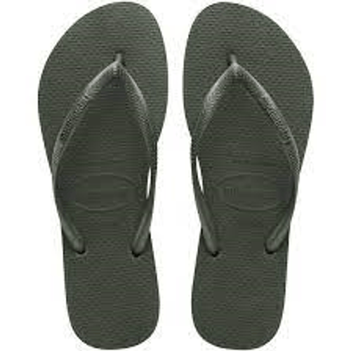 Chinelo Verde Olive Slim Havaianas n° 27/28