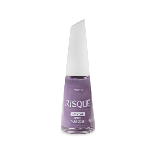 Esmalte Risqué Roxo Sem Crise Cremoso 8ml