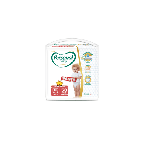 Fralda Personal Baby Premium Pants XG com 50 unidades