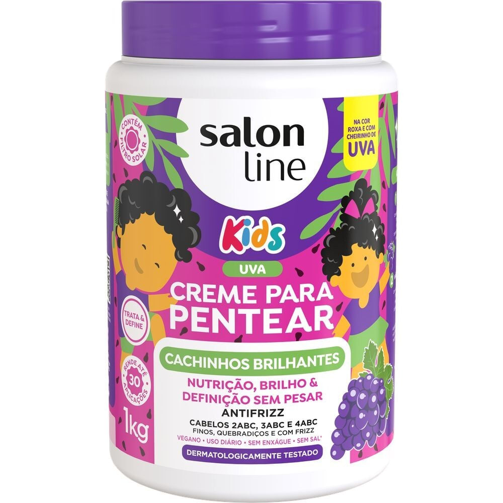 Happy Fruit Salat CR Pent – Lockencreme Mit Ucuuba-Butter, Apfel & Ananas Für Definierte, Natürliche Locken (450 G)