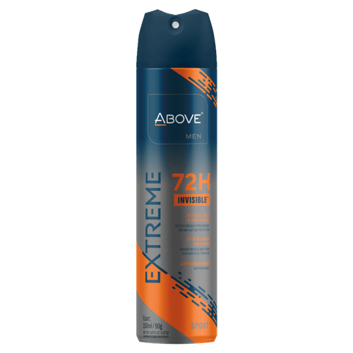 Antitranspirante Aerossol Invisible Sport 72h Above Men Extreme 150ml Spray