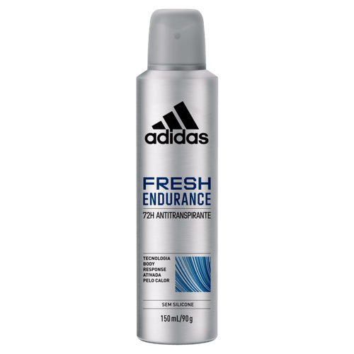 Antitranspirante Aerossol Fresh Endurance Masculino 72h Adidas 150ml Spray