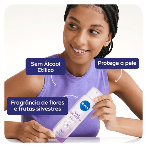 NIVEA Desodorante Antitranspirante Aerossol Fresh Sensation 150ml