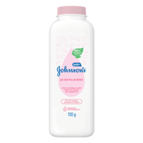 Talco Dermo Protetor Johnson's Baby Frasco 100g