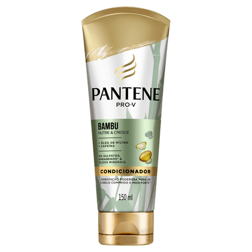 Condicionador Óleo de Rícino, Cafeína Pantene Pro-V Bambu Nutre & Cresce Bisnaga 150ml