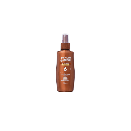 Óleo Bronzeador FPS 6 Cenoura e Bronze 110ml