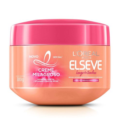 Máscara Capilar De Tratamento Elseve Longo Dos Sonhos 300g