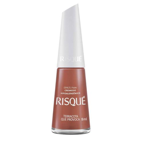 Esmalte Metálico Brilho, Brilho Meu Risqué Nudes Blister 8ml