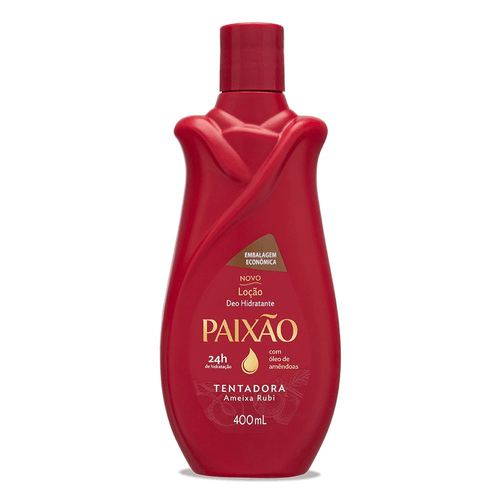 Hidratante Paixão Tentadora com Óleo de Amêndoas ação desodorante 400ml