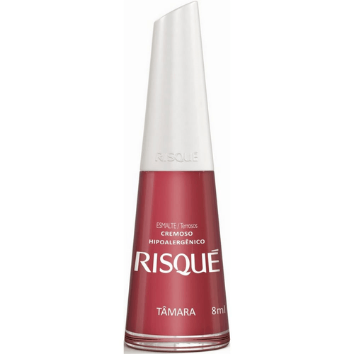 Esmalte Cremoso Tâmara Risqué Rosas Blister 8ml