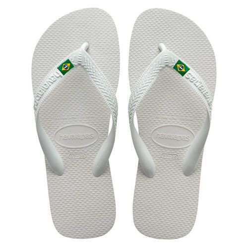 Chinelo Branco Brasil Havaianas n° 37/38