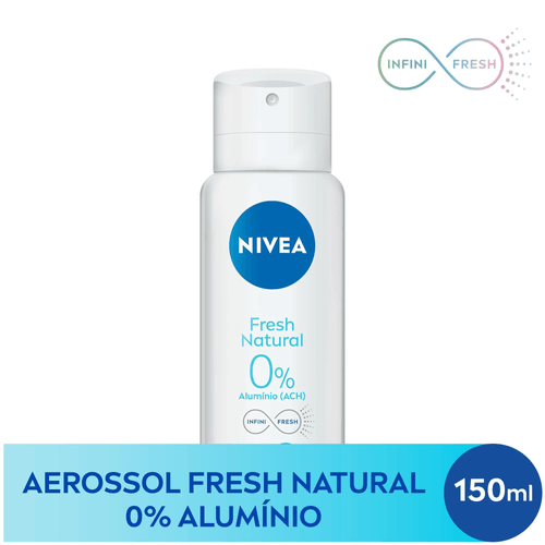 NIVEA Desodorante Aerossol Fresh Natural 150 ml