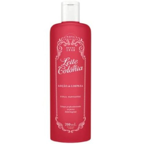 Loção De Limpeza Final Fantastic Leite De Colônia Frasco 200ml