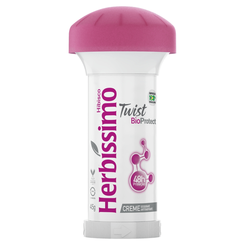 DES CREME HERBISSIMO TWIST BIOPROTECT HIBISCO
 45G