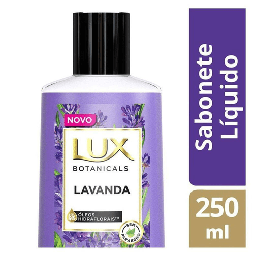 Sabonete Líquido Lavanda Óleos Hidraflorais Lux Botanicals Frasco 250ml