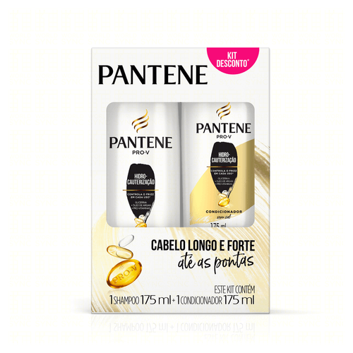 Kit Shampoo + Condicionador Pantene Pro-V Hidro-Cauterização 175ml Cada