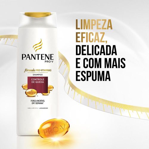 Kit Shampoo + Condicionador Pantene Pro-V Controle de Queda 175ml Cada
