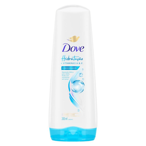 Condicionador Vitaminas A & E Dove Hidratação Frasco 200ml