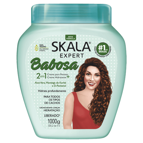 Creme 2 em 1 Skala Expert Babosa Pote 1000g