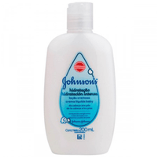 Loção Recém-Nascido Hidratante Johnson's Hidratação Intensa Frasco 200ml