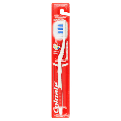 Escova Dental Macia Colgate Classic Clean Cabeça Normal