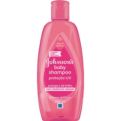 Shampoo Infantil Johnsons Baby Cabelos Escuros 200ml