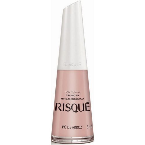 Esmalte Cremoso Po De Arroz 8ml Risque