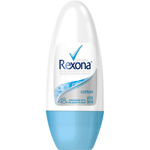 Antitranspirante Roll-on Cotton Dry 72h Rexona 50ml