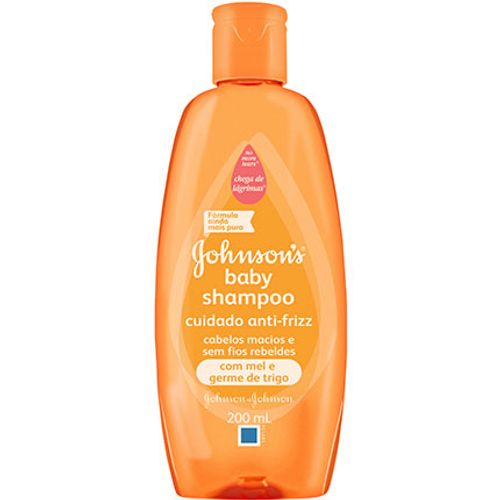Shampoo Infantil Johnsons Baby Cabelos Lisos 200ml
