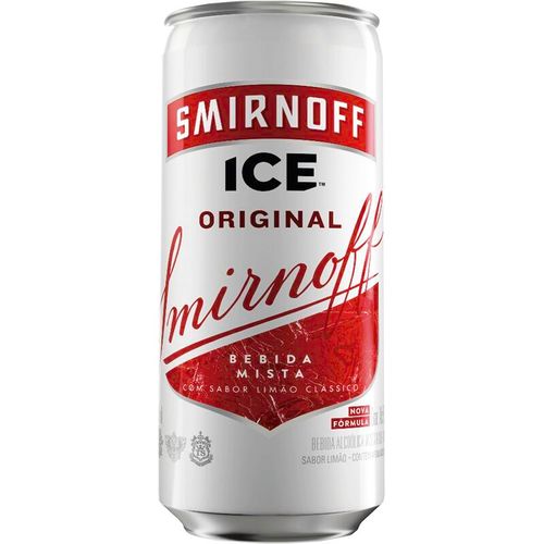 Bebida Mista Alcoólica Gaseificada Limão Clássico Smirnoff Ice Original Lata 269ml
