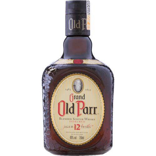 Whisky Escocês Blended 12 Anos Grand Old Parr Garrafa 750ml