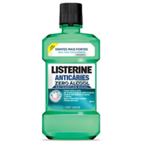 Antisséptico Bucal Listerine Anticáries Zero Álcool 250ml