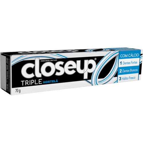 Creme Dental Close up Triple Hortelã 70 GR