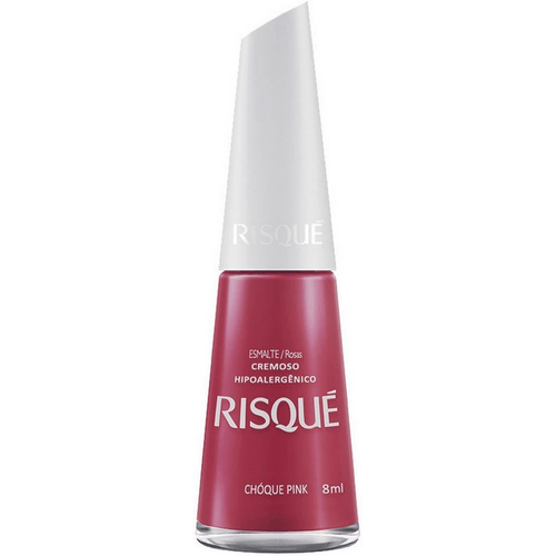 Esmalte Cremoso Chóque Pink Risqué Rosas Blister 8ml