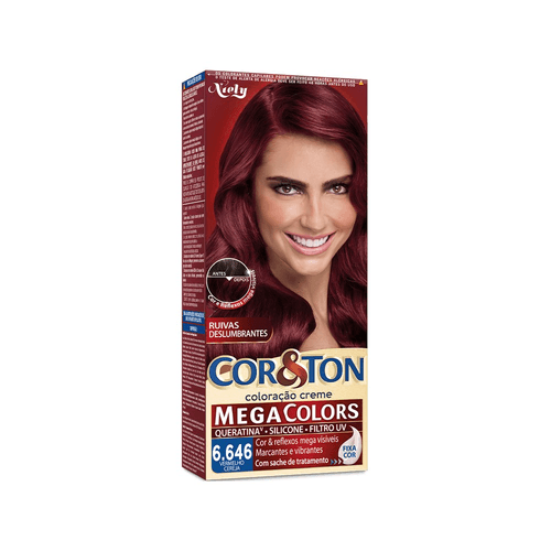 Coloração Niely Cor&Ton Vermelho Cereja 6646