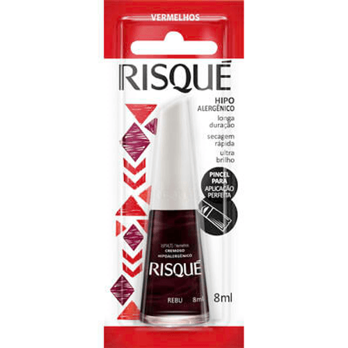 Esmalte Cremoso Risque Rebu 8ml