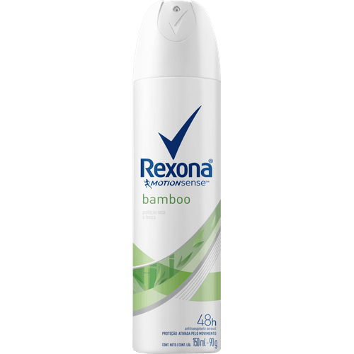 Antitranspirante Aerossol Bamboo 72h Rexona 150ml Spray