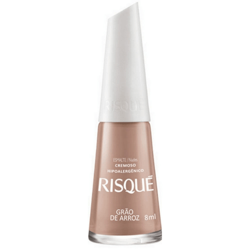 Esmalte Cremoso Grao De Arroz 8ml Risque