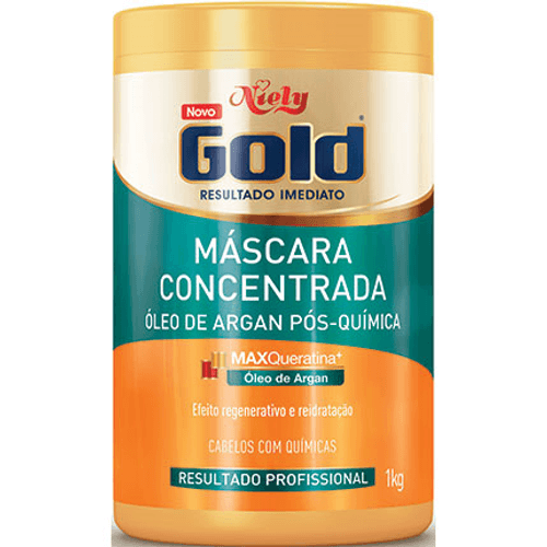 MASCR CAB NIELY GOLD 1KG-PT OLEO ARGAN