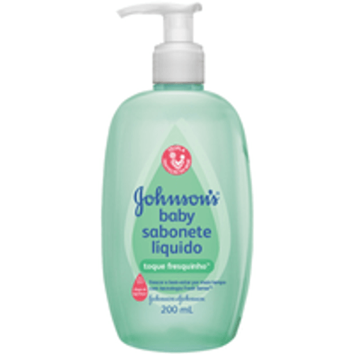 Sabonete Bebê Líquido Johnson's Toque Fresquinho Frasco 200ml
